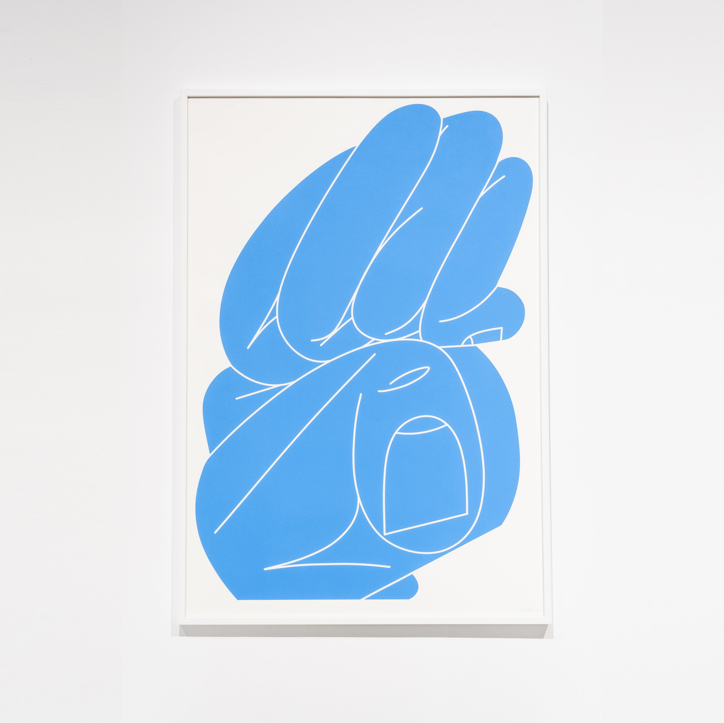 Light Blue Hand - Sebastian Curi