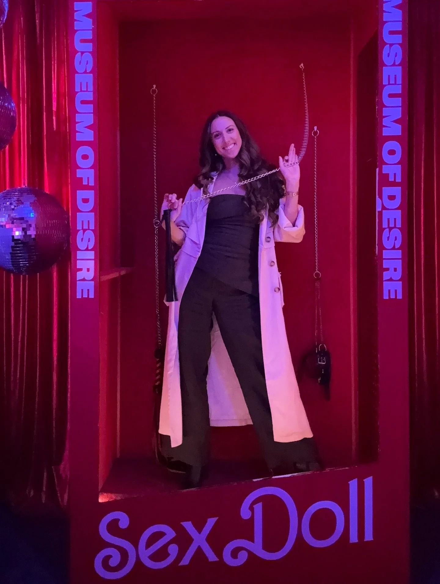 I had such a great time visiting the @museumofdesire in Melbourne - definitely a must see for all my fellow sxx nerds or spicy enthusiasts! 💋