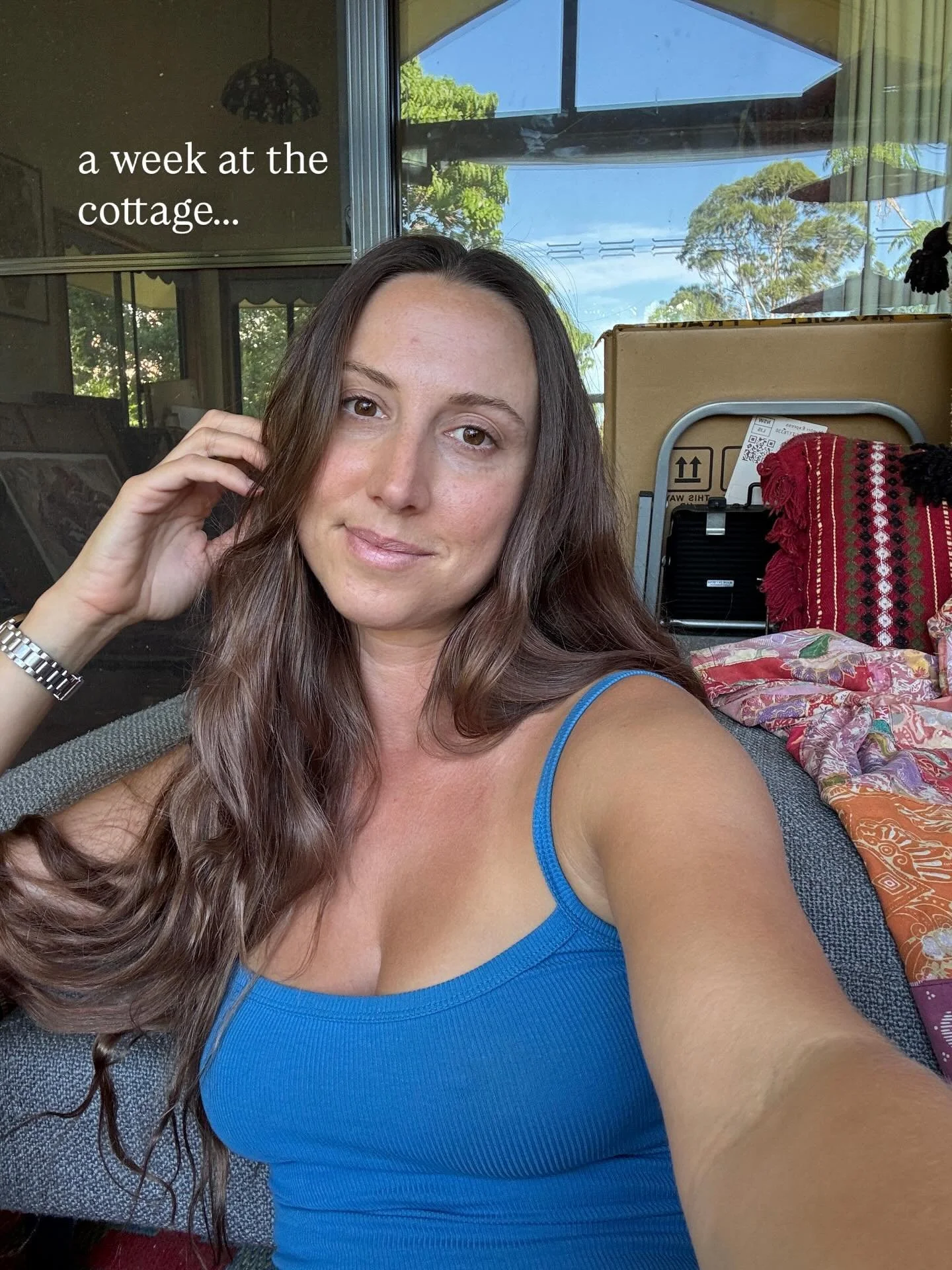 Took myself out of the world for a week 💭

Lots of introspection, reflection, writing and self-work - minimal screen time (except to rewatch Heated Rivarly obvs)

x