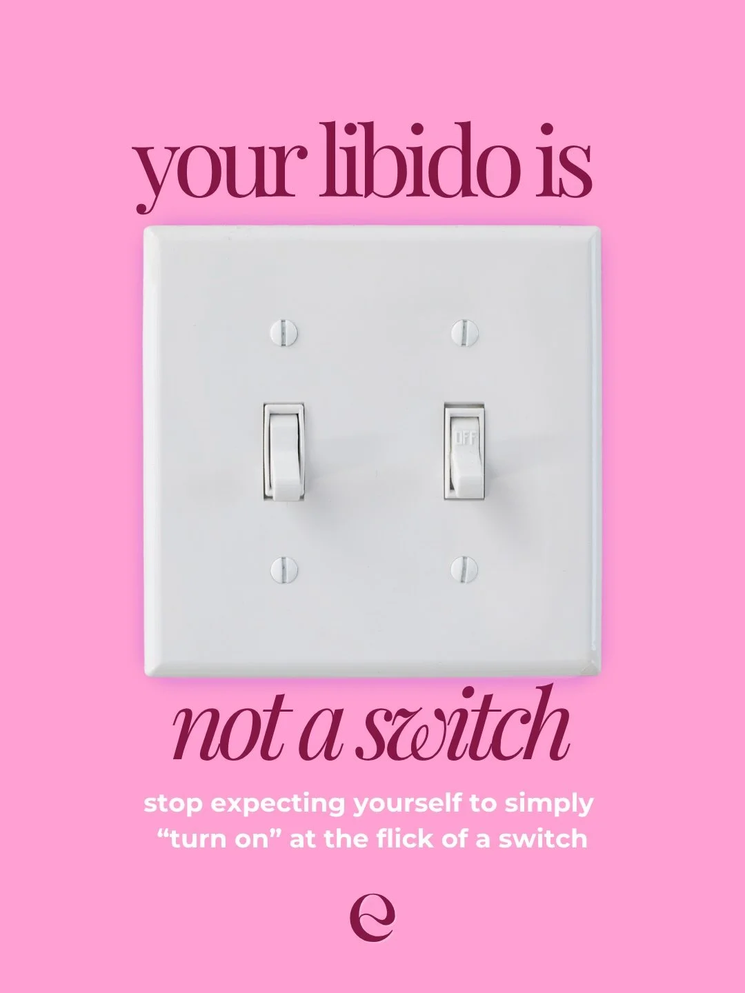 You&rsquo;re *not broken* for not experiencing desire the same way as your partner - or even the same way you used to. 

I&rsquo;ve had so many clients over the years tell me that they think there&rsquo;s something *wrong*. When really, it&rsquo;s ou