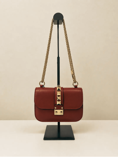 Valentino Mini Glam Rockstud Shoulder Bag