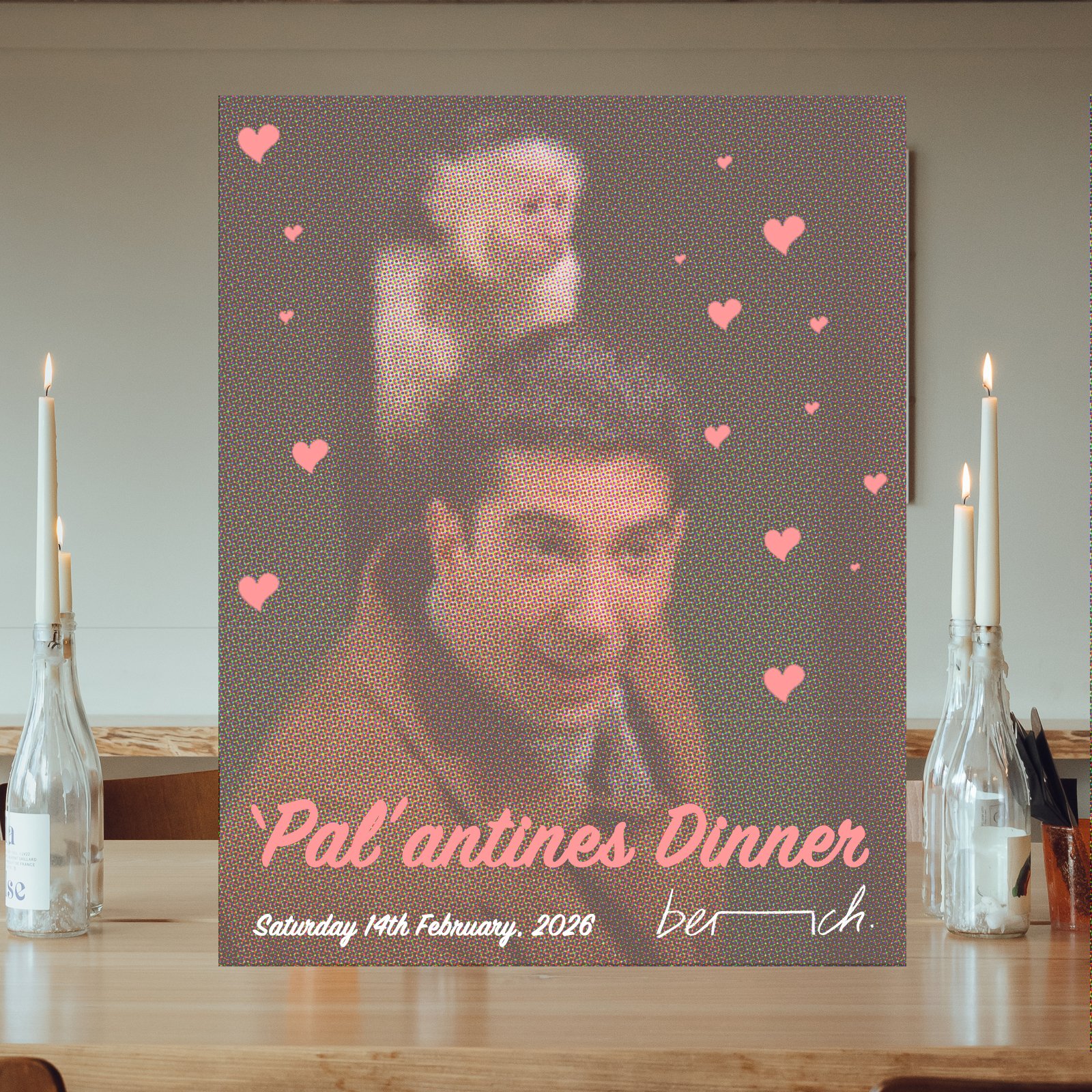 'Pal'antines Dinner at Bench La Cave