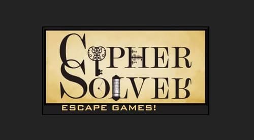 Mystery Unfolds Puzzle Card Stockists - Cipher Solver Escape Game Logo