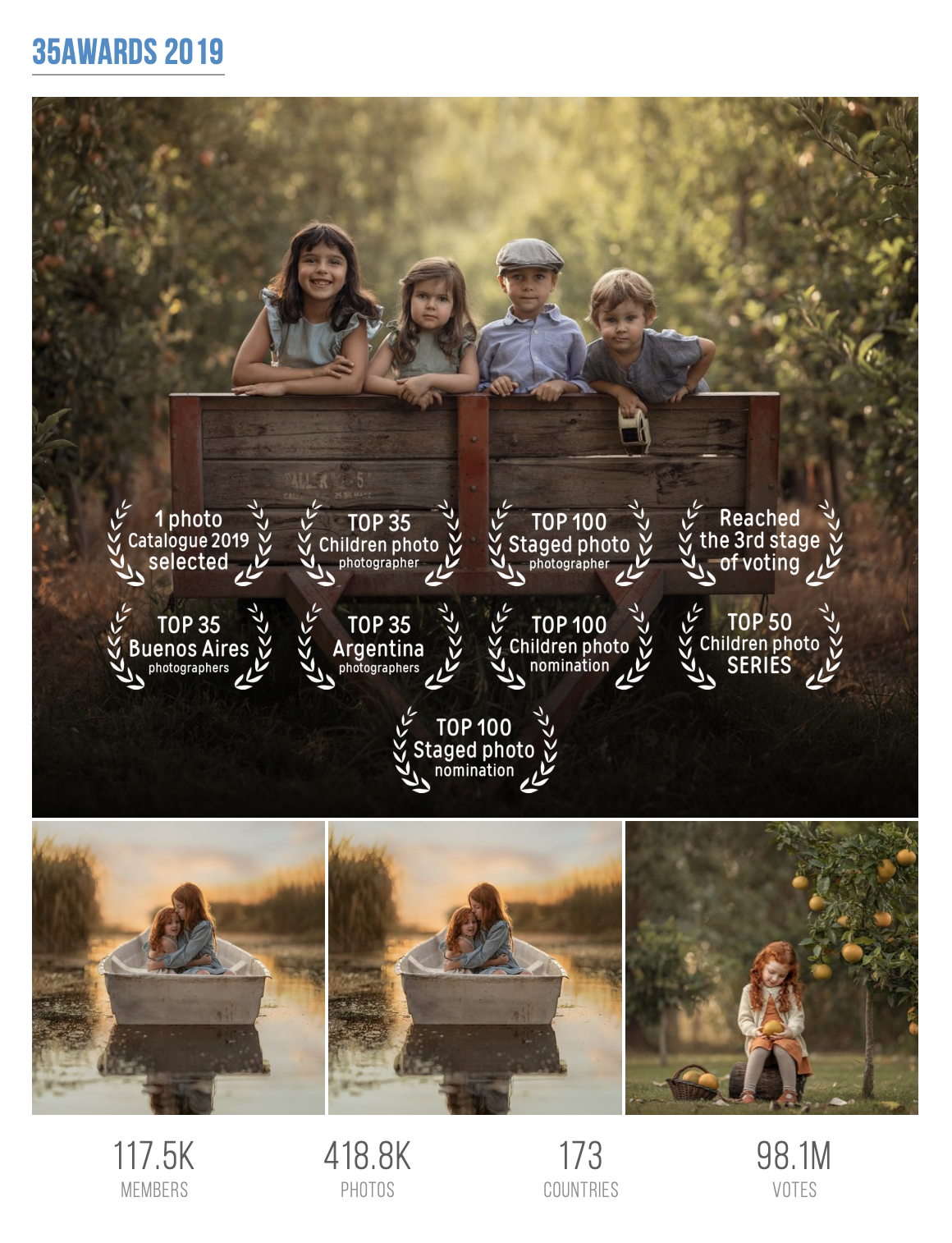 Concurso Fotográfico Internacional 35 awards