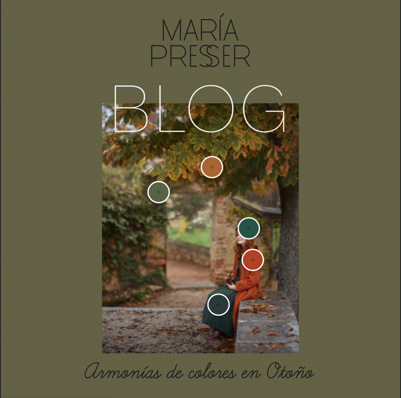 Armonías de colores en Otoño