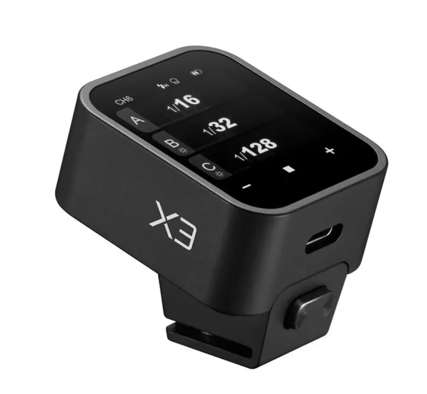 Godox X3 Nano: Disparador Flash TTL con Pantalla Táctil OLED y USB-C