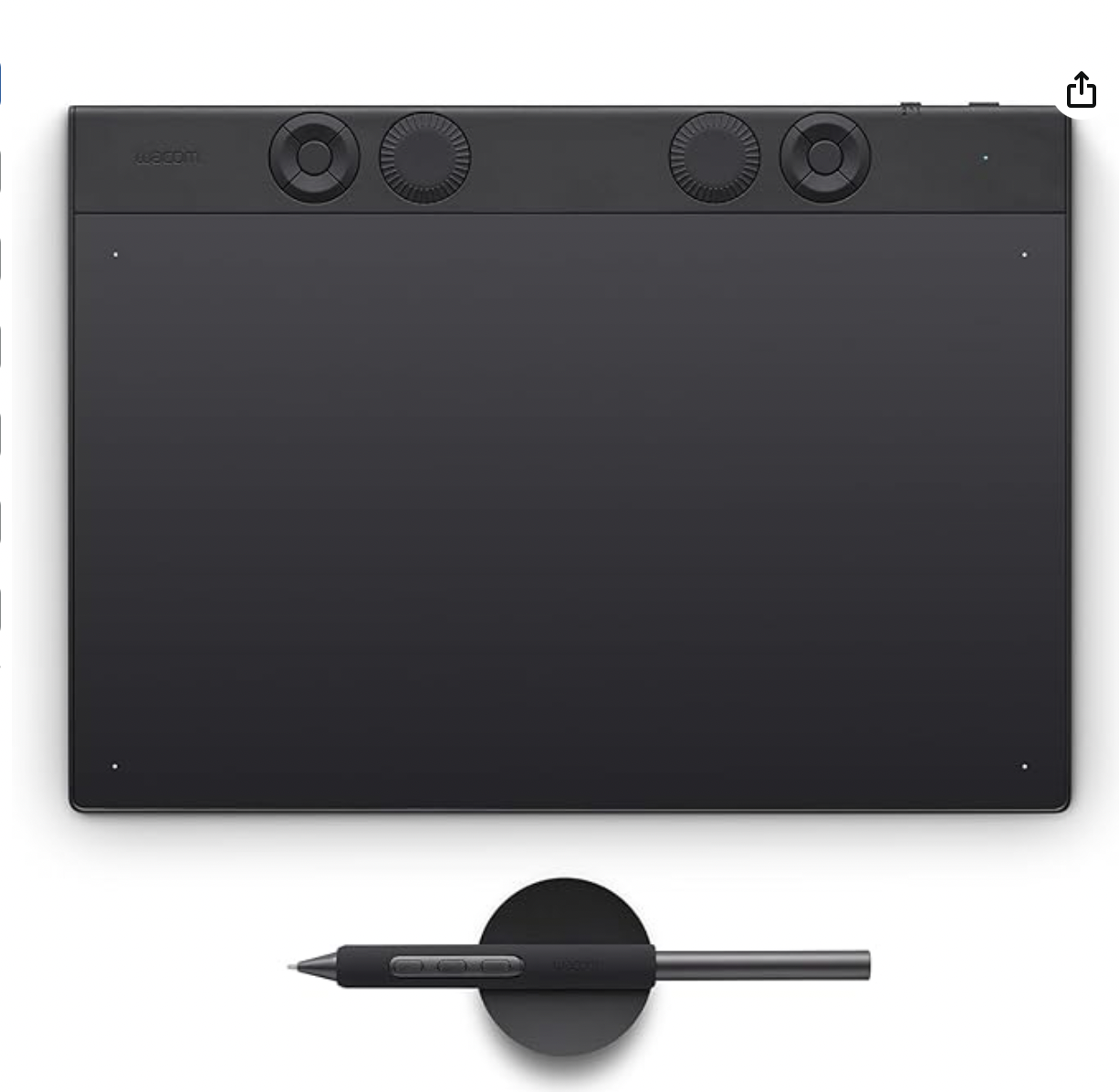 Tableta Wacom Intuos Pro M es una de mis herramientas imprescindibles para la edición, especialmente cuando trabajo en Photoshop y necesito precisión.
Me permite trabajar con mucha más sensibilidad y control que un ratón, algo que noto especialmente 