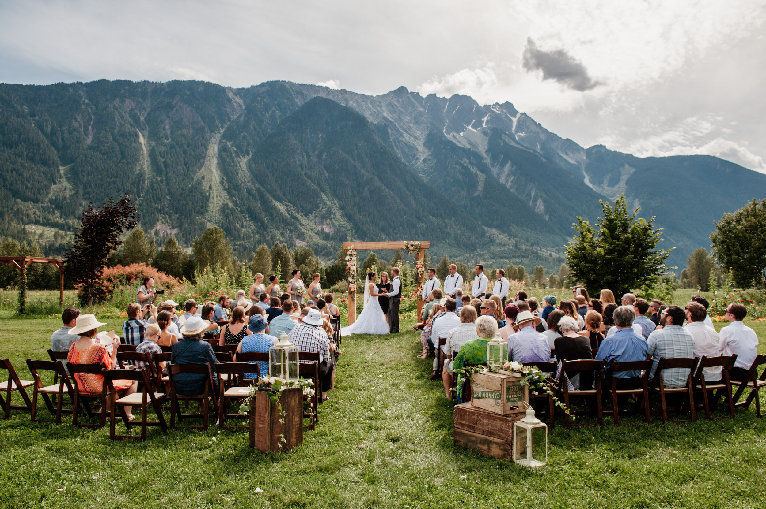 North Arm Farm Wedding Pemberton, BC