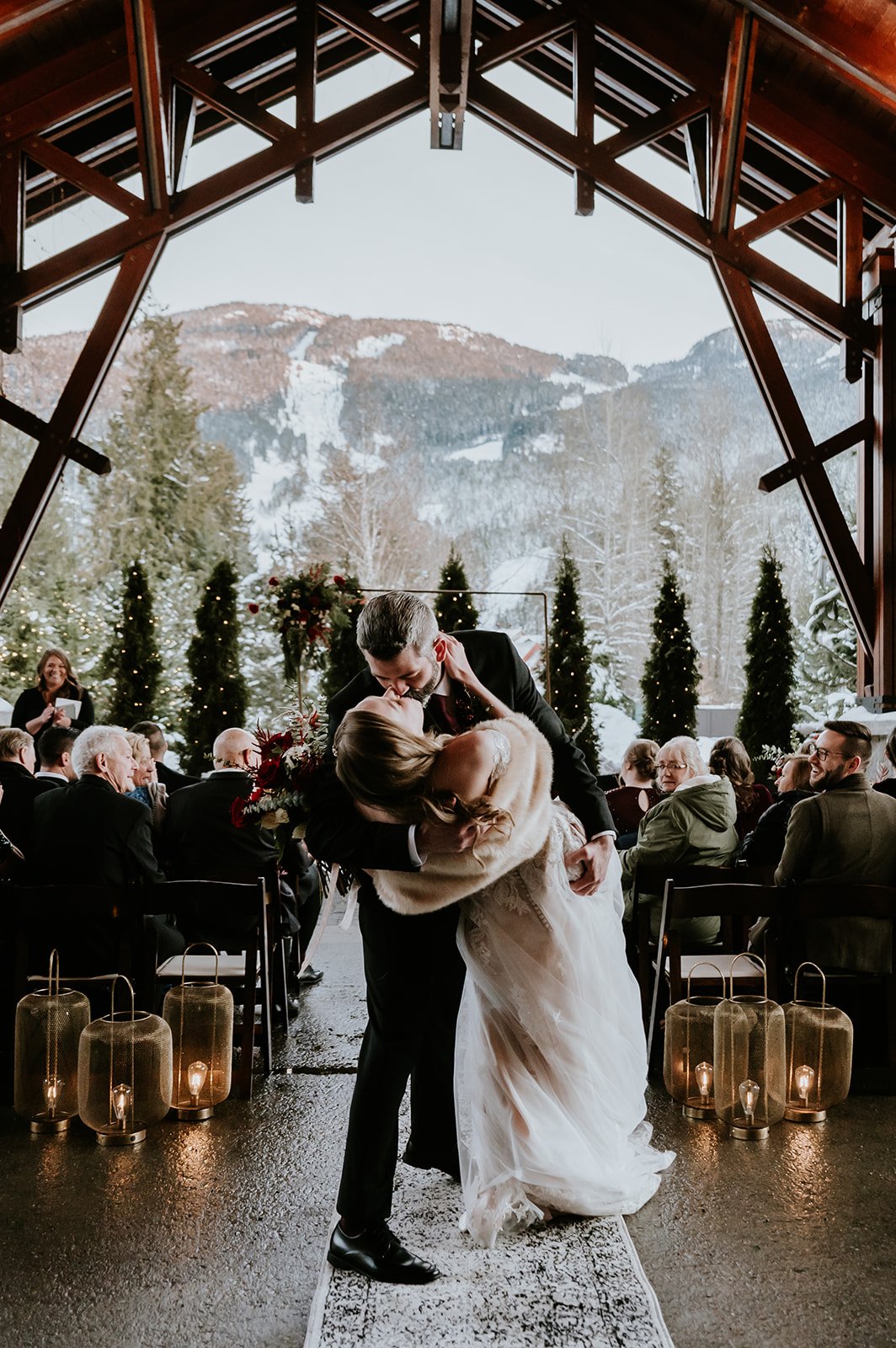 Nita Lake Lodge Winter Wedding