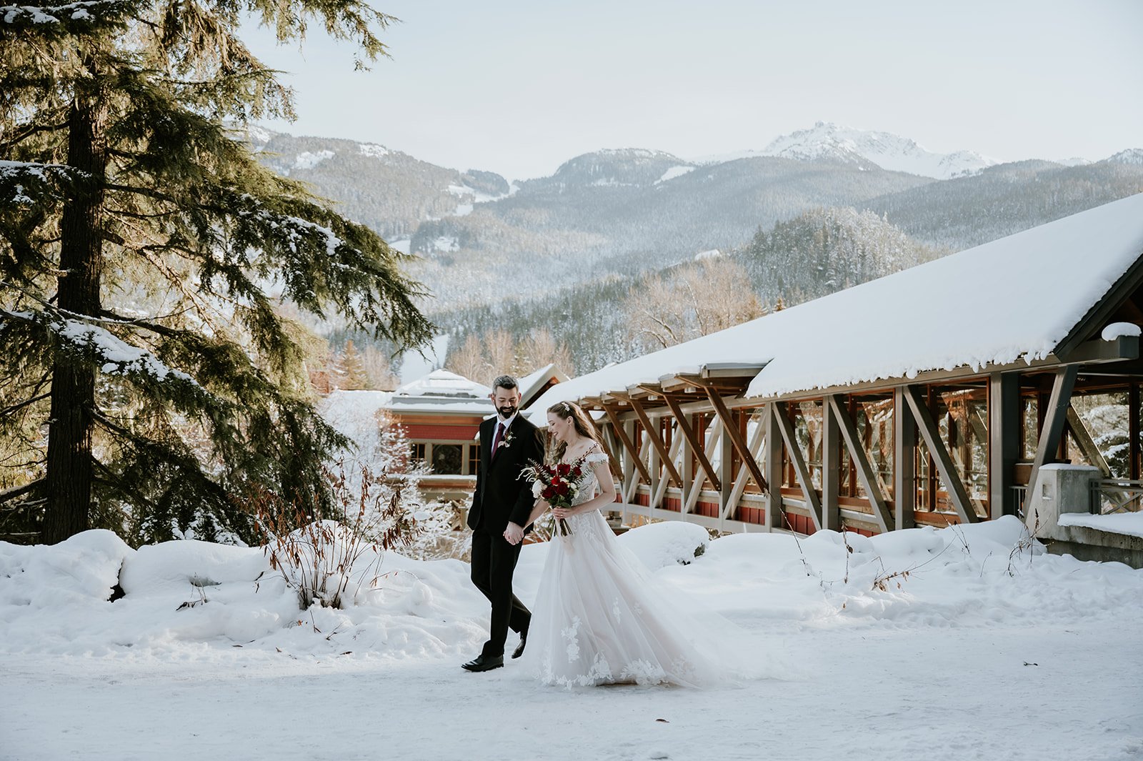 Nita Lake Winter Wedding Whistler