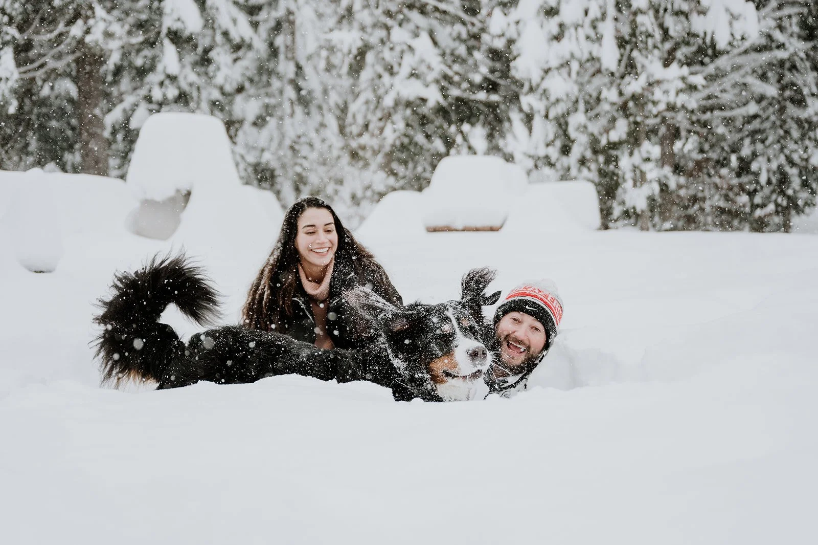 Dog Friendly Engagement Session in Whistler