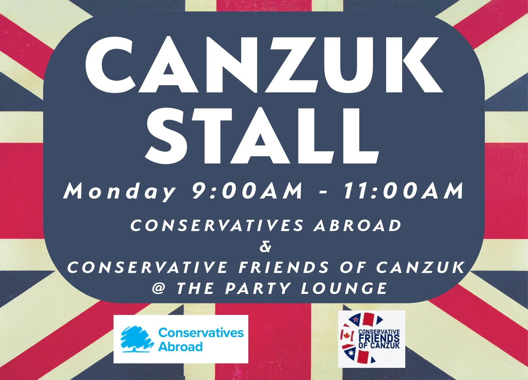CANZUK stall at CPC25