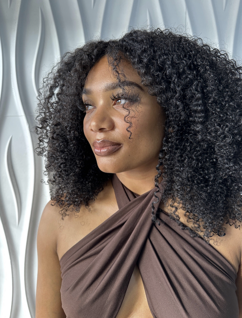 Expert curly hair cuts in Jacksonville, Florida at Salon PK – enhancing natural curls with precision styling