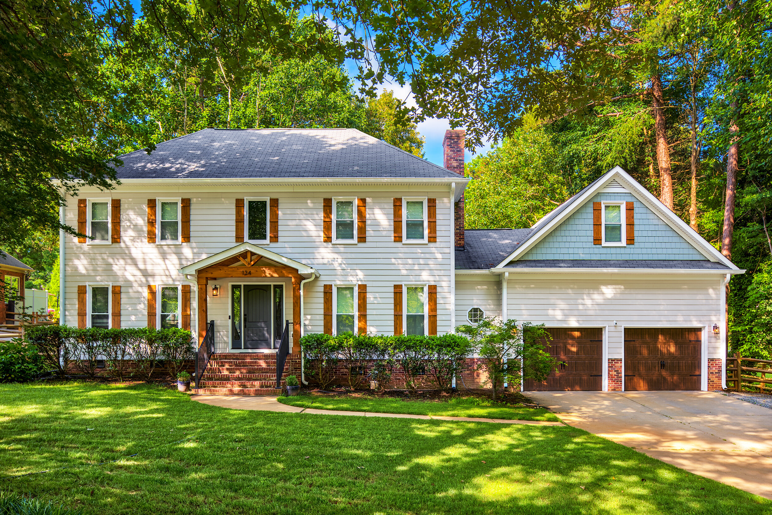 Mooresville Stoop and Stain With James Hardie