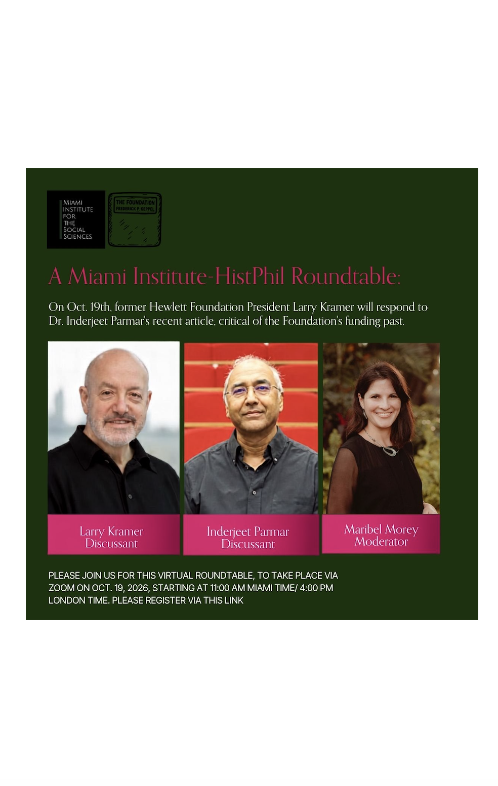 Virtual Roundtable on How We Should Understand the History of the Hewlett Foundation