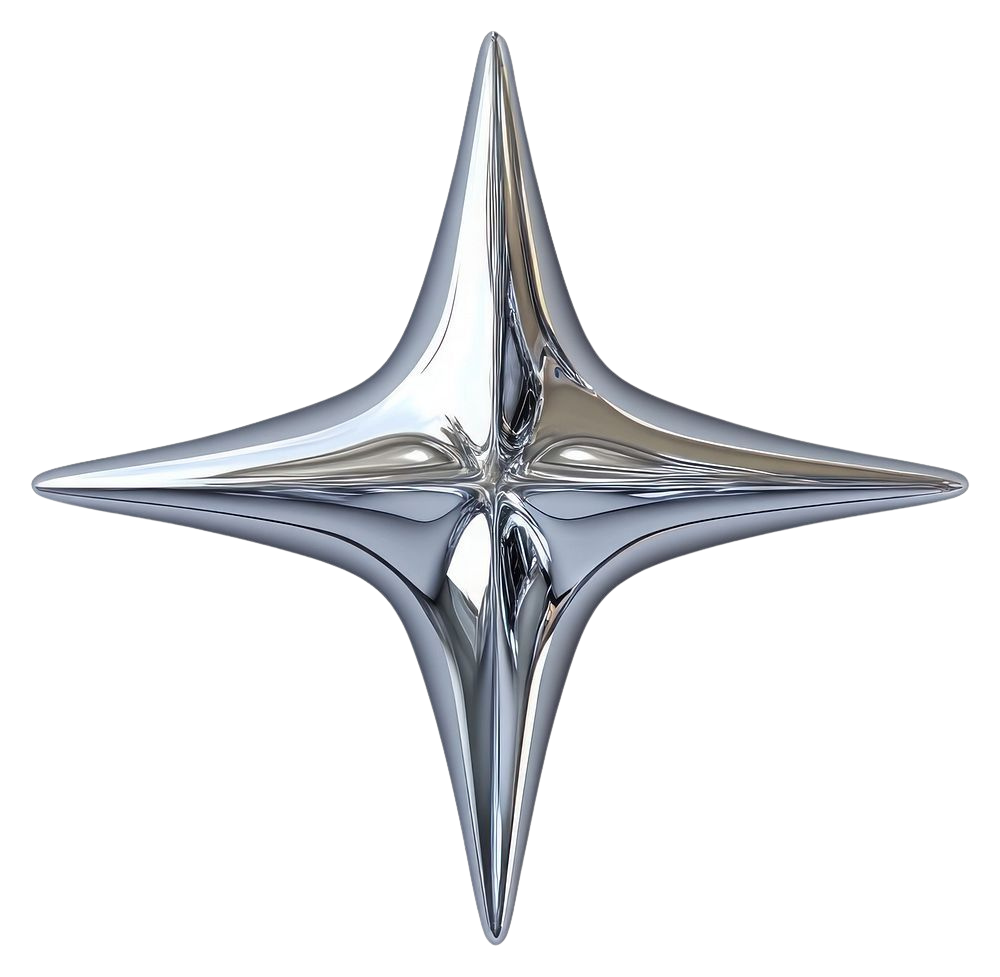 Geometric drawing of an outline square with sections divided by vertical, horizontal, and diagonal lines.