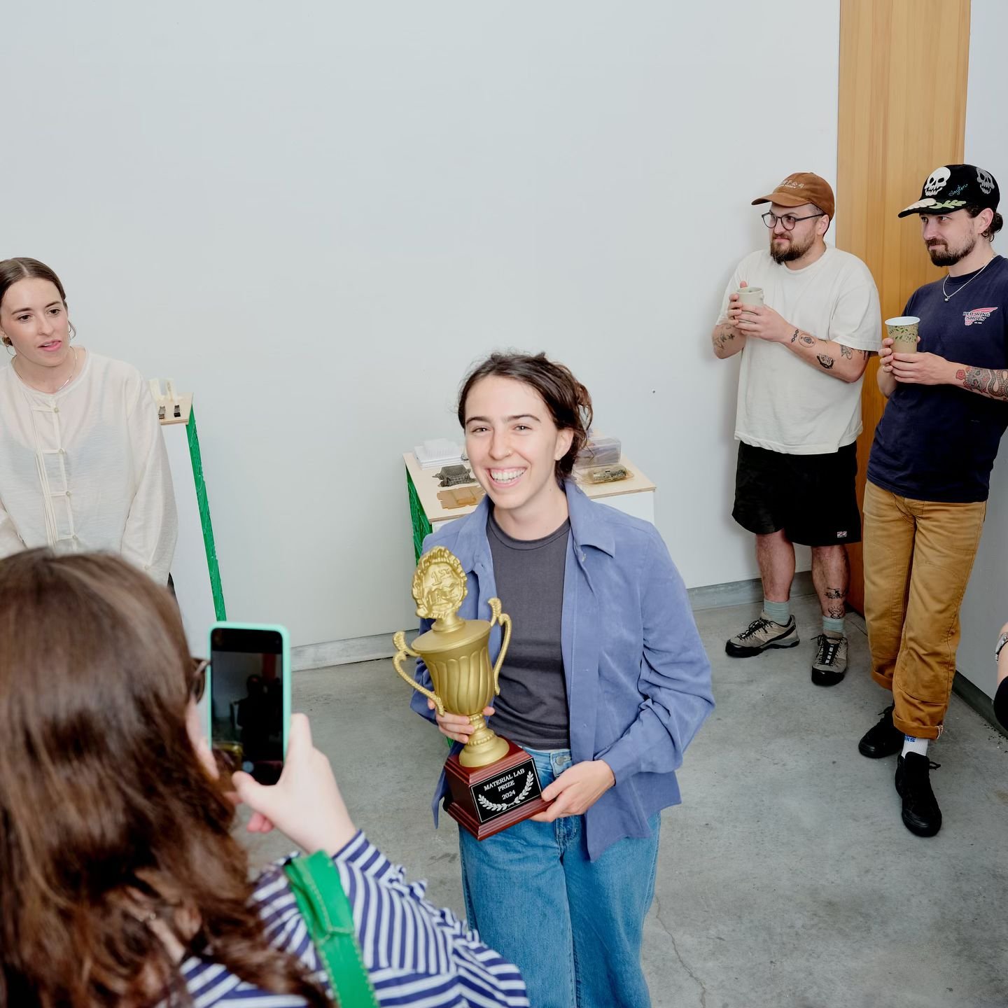 On Thursday, September 26th we were thrilled to host the opening reception for the 2024 Material Lab Prize Exhibition, celebrating the extraordinary work student&rsquo;s submitted this year, and to bestow our winner with a trophy literally pulled fro