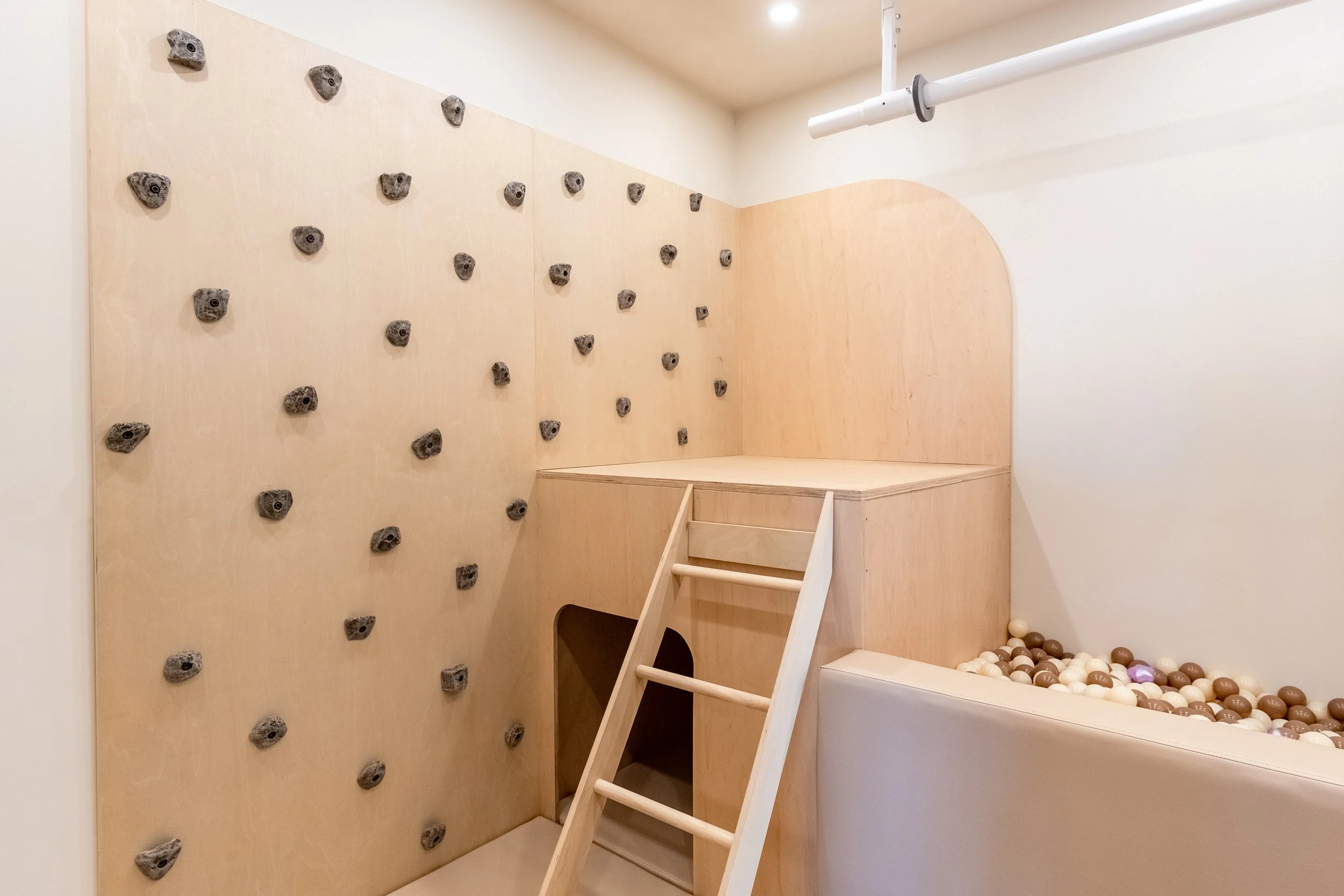 Paediatric OT Clinic Gym + Zip Line