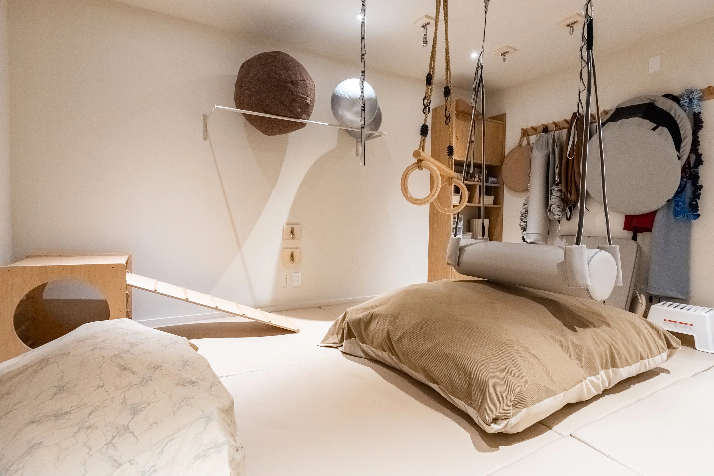 Paediatric OT clinic Sensory Room