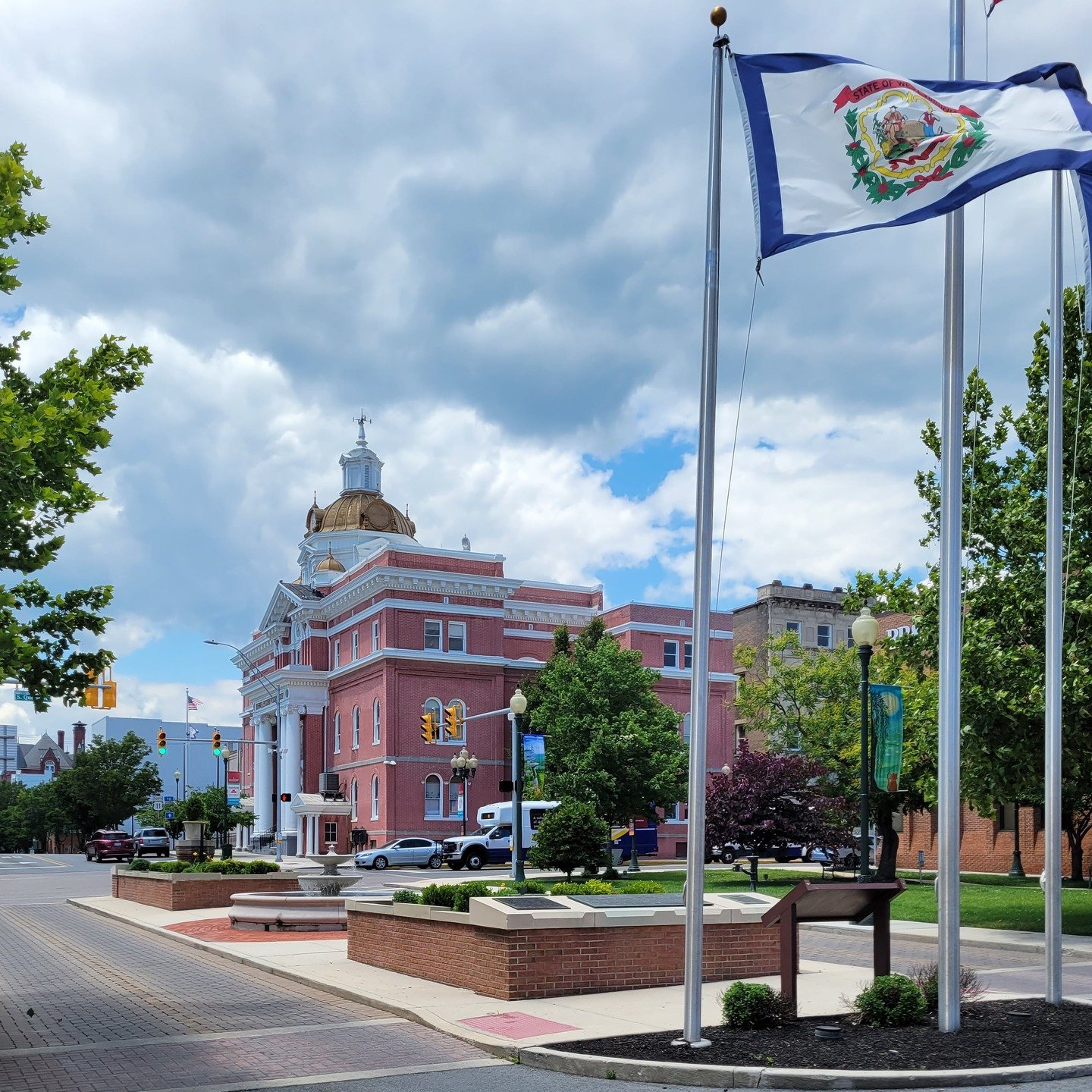 Add Historic Downtown Martinsburg to your places to visit for local dining, shopping and to view some unique historic architecture. Pictured is the former Berkeley County Court House that is now vacant. 

#localdining #shoplocal #visitmartinsburgwv #