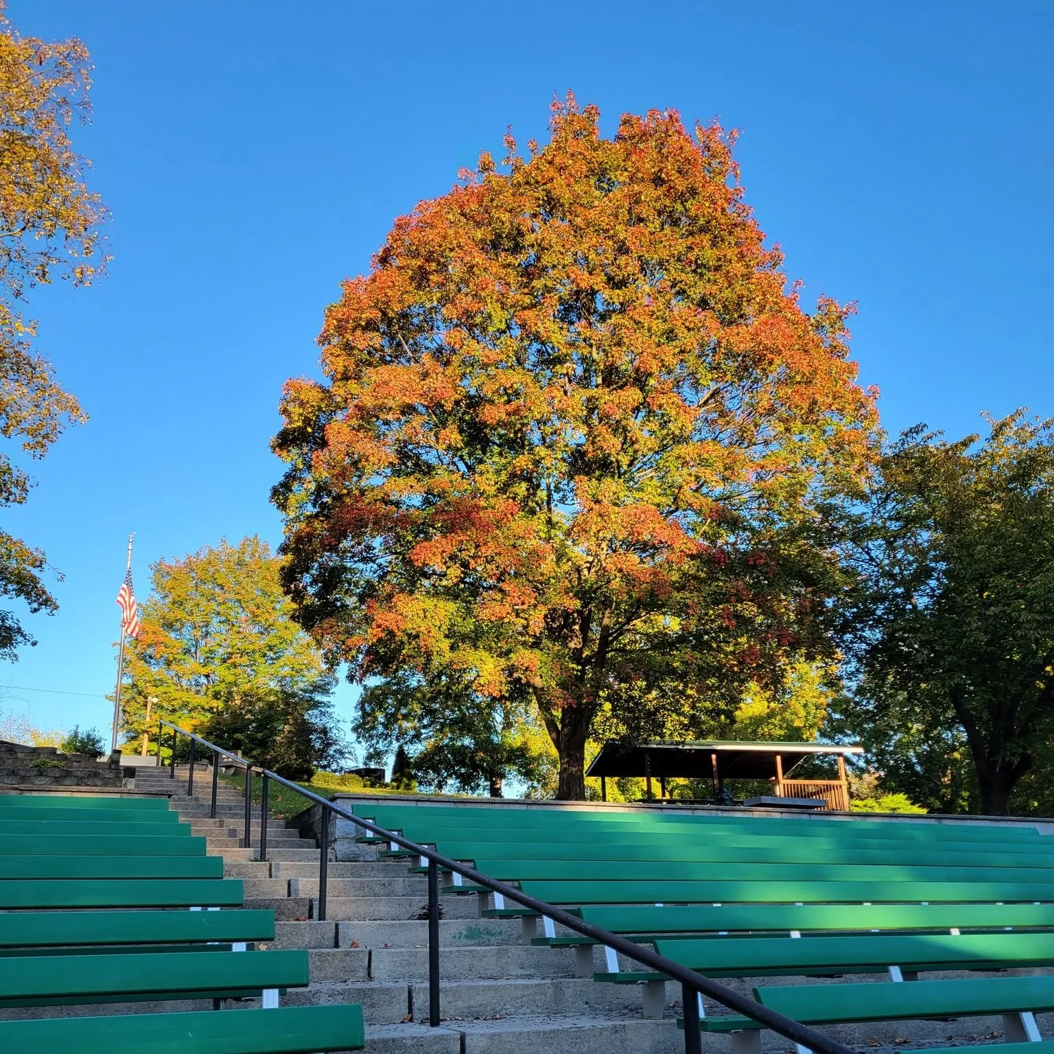 War Memorial Park is a great place to visit in the Fall. Take a short walk around the park, have lunch, or just sit and enjoy the day. Visitwww.mbcparks-rec.org for more information about this and all the other parks located in Berkeley County, WV.