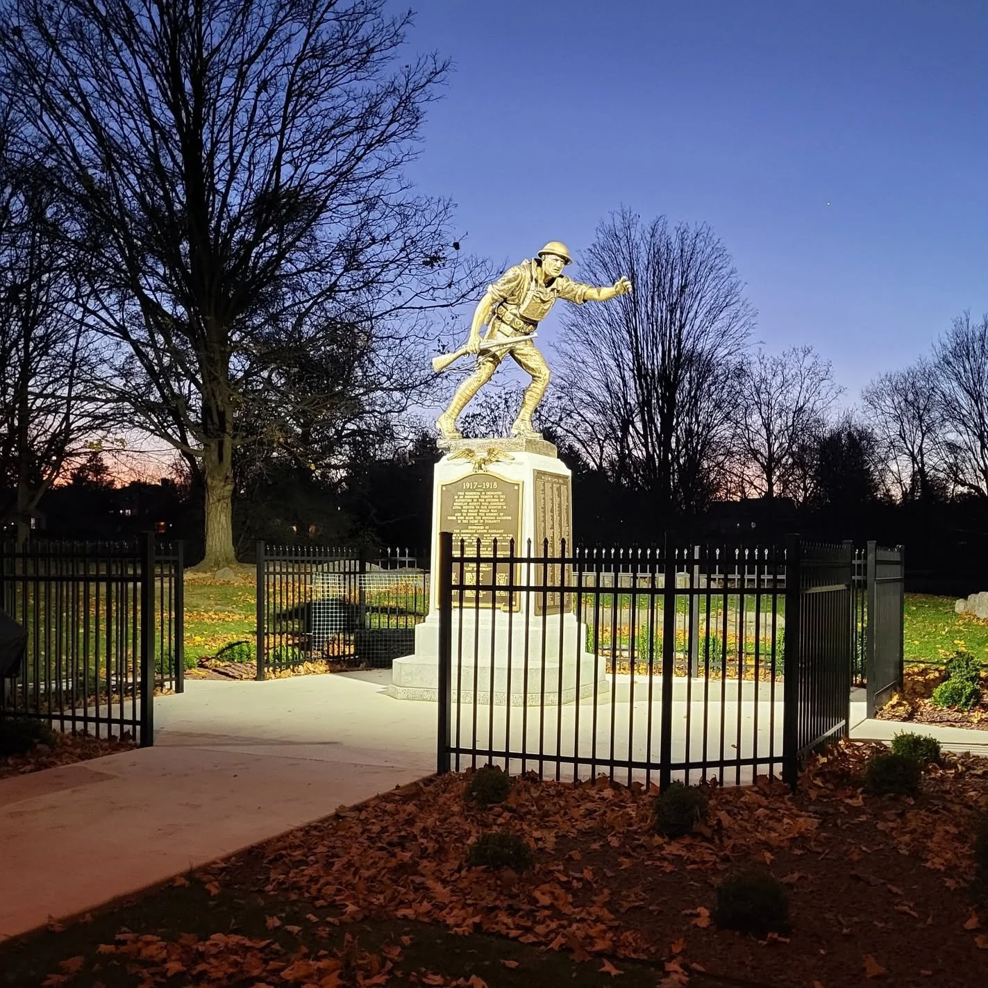 Happy Veterans Day! Add a visit to War Memorial Park to visit all the veteran memorials located throughout the park. Visit https://www.mbcparks-rec.org/war-memorial-park/ for more information about this and other parks located in Berkeley County, WV.