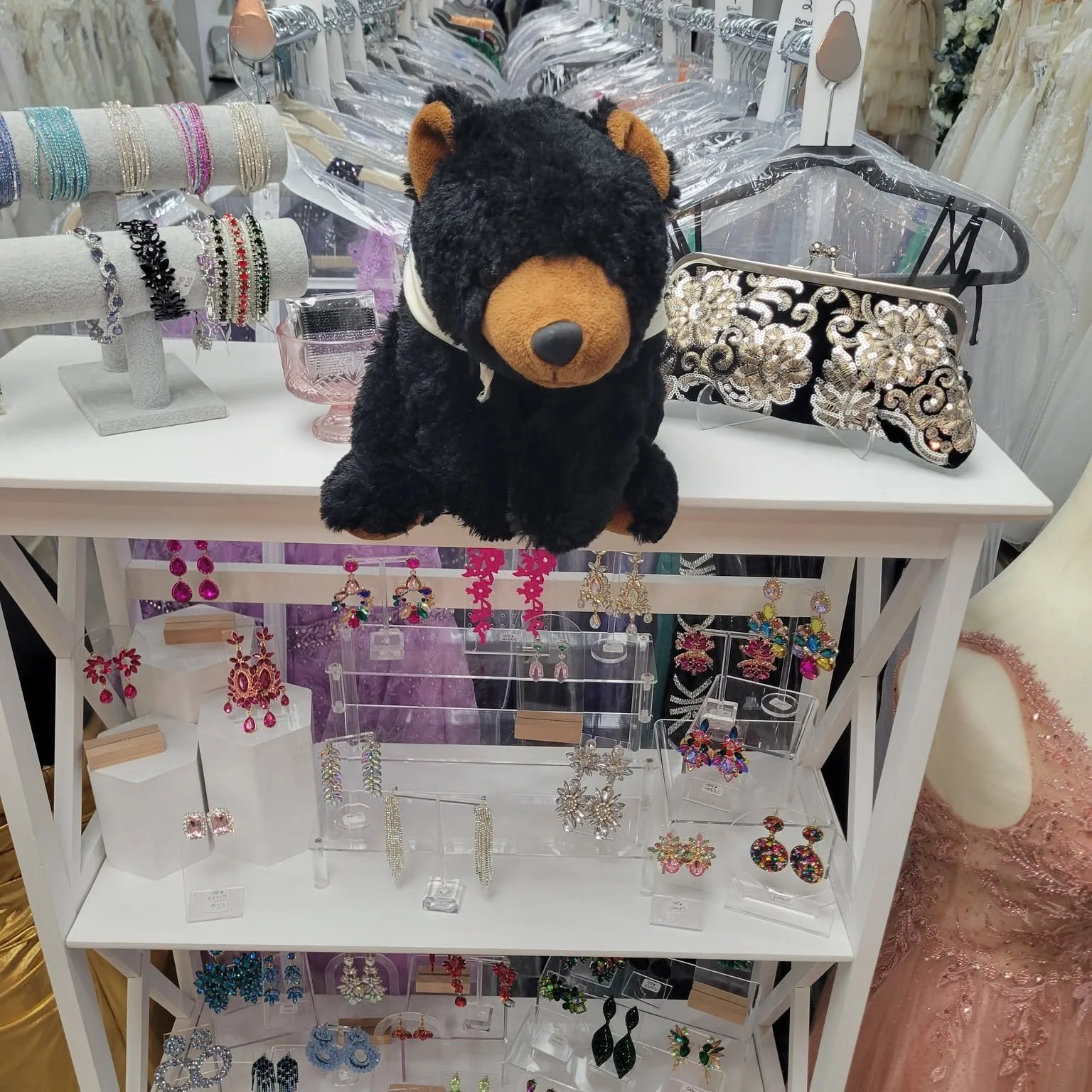 Marti is getting ready for the holidays. He recently stopped by Grace Riane Bridals in historic downtown Martinsburg to check out some accessories. Visit https://gracerianebridals.com for more information about the shop. 
#martionthemove #shoplocal #