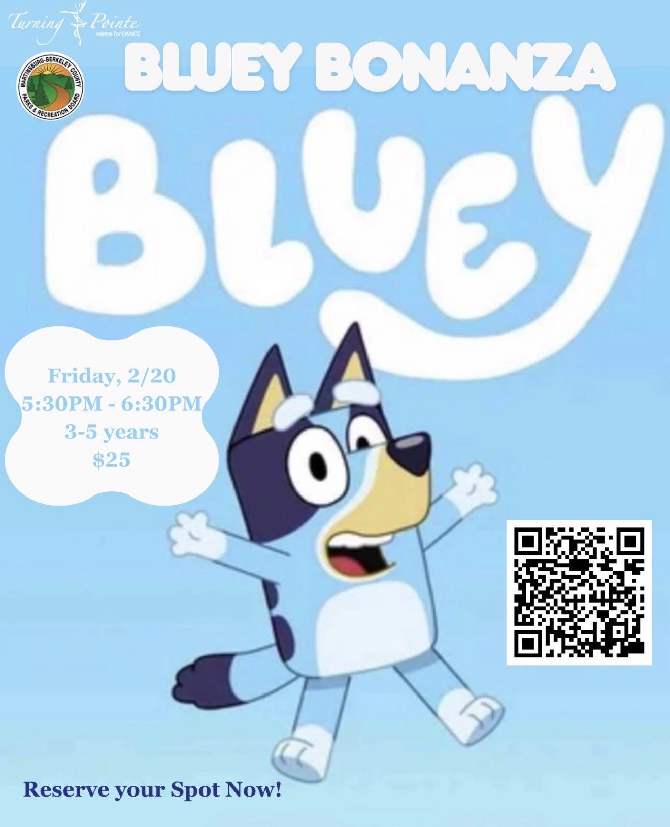 Bluey Bonanza Dance Workshop