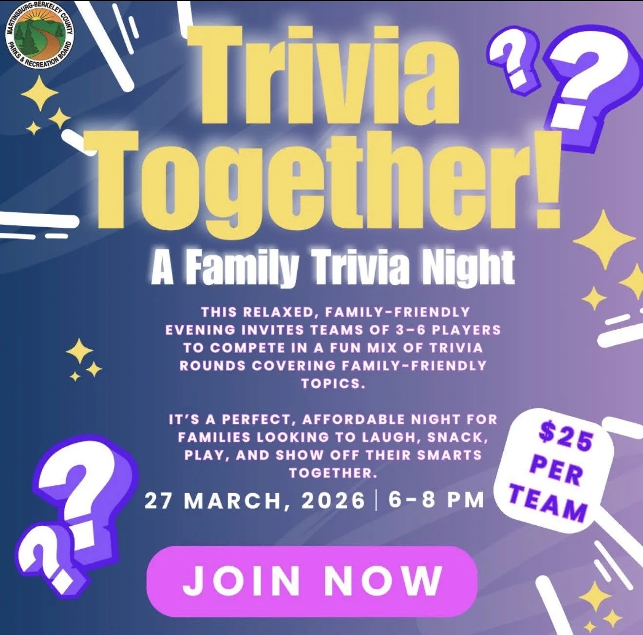 Trivia Together: A Family Trivia Night