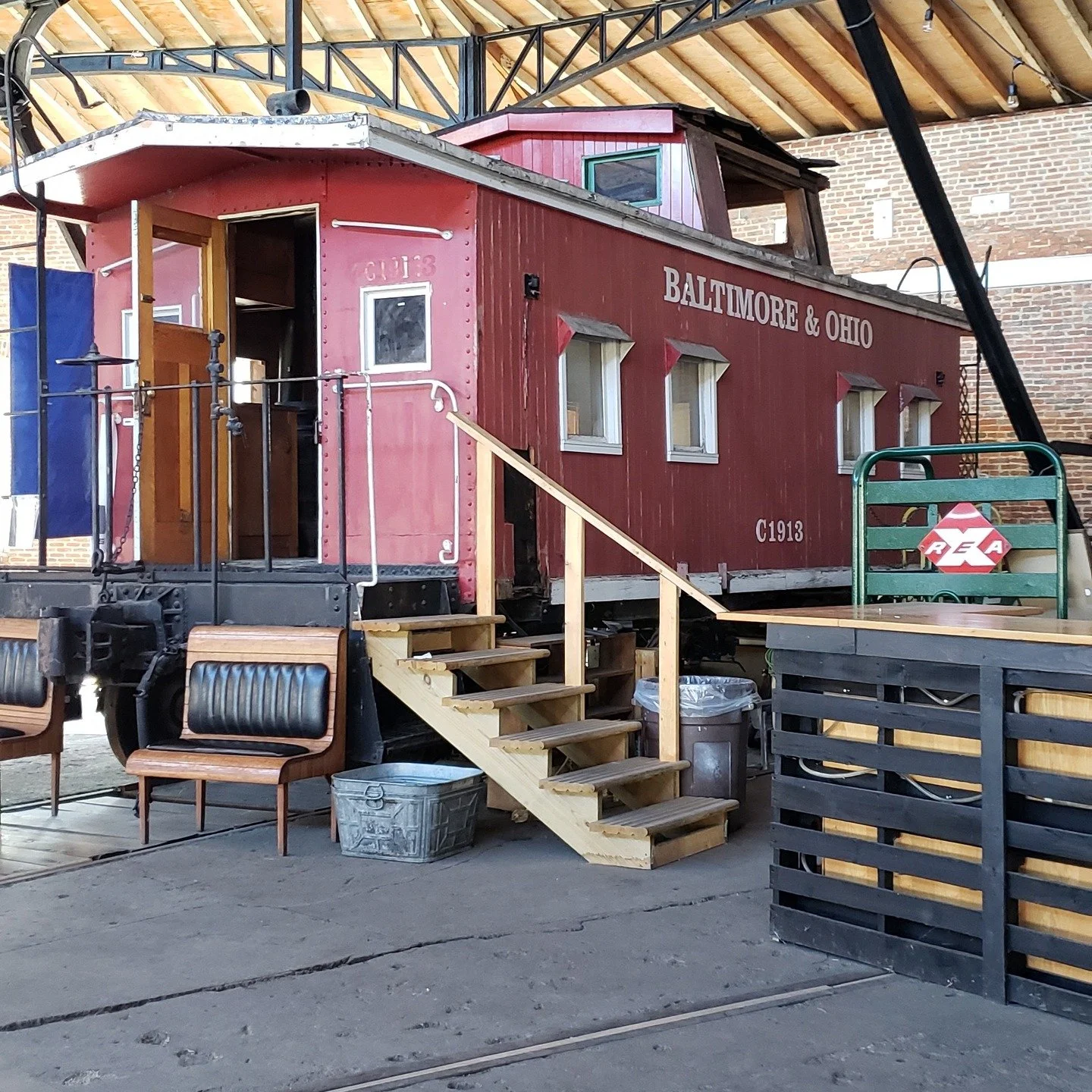 Add a stop to the Martinsburg Roundhouse while you visit Martinsburg-Berkeley County WV. Visit https://www.roundhousewv.com/ for a list of events and to see when they are open for tours. 

#MuseumMonday #visitmartinsburgwv #berkeleycountywv #almosthe