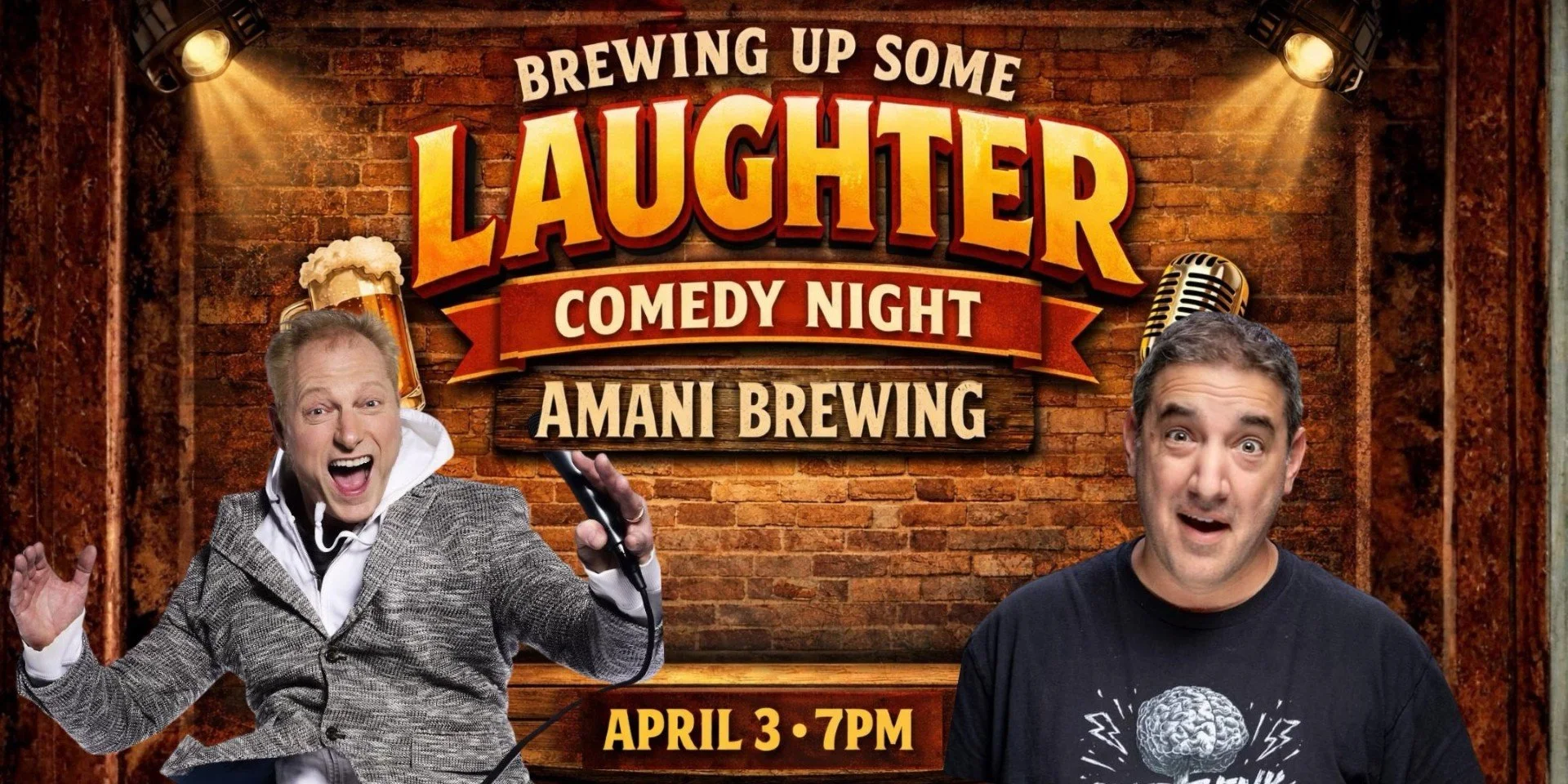 Brewing Up Some Laughter Comedy Night
