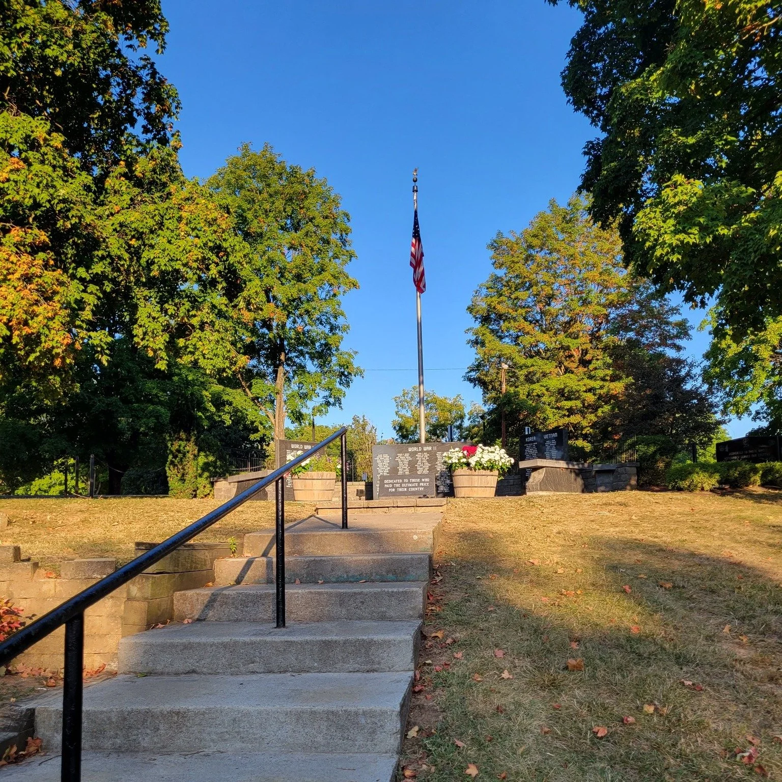 Happy Memorial Day!

Add a trip to War Memorial Park today and stop by the memorials. 

The visitors center is open from 9 - 4 today. 

Visit travelwv.com for more information.