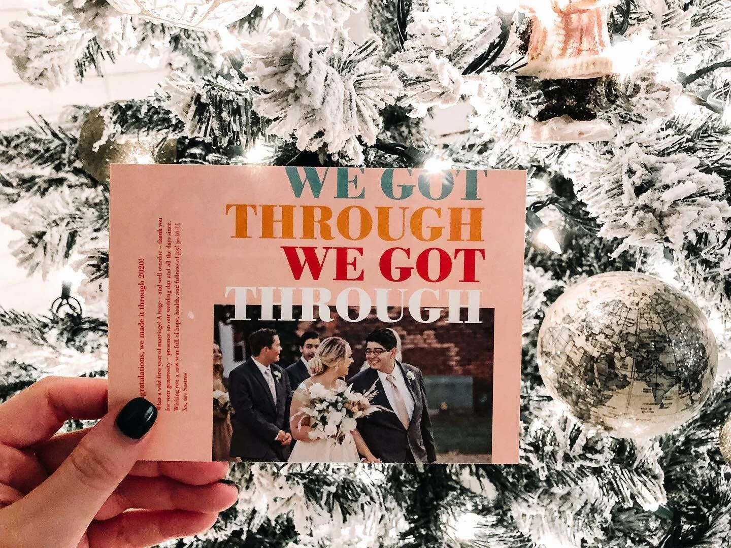 We would like to formally issue an apology for sending these cards before we had even seen first days of 2021. We spoke too soon. Our bad guys. 

Let&rsquo;s try this again ✨
Happy New Year from the Sostres!!! Wishing you a new year full of hope, hea