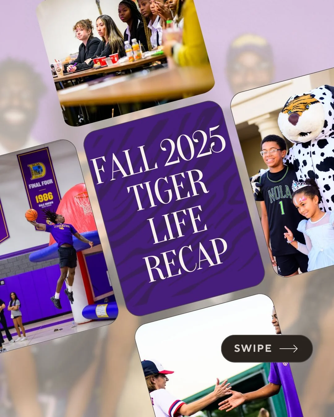 ✨Fall 2025 Tiger Life Recap: Swipe to see our favorite moments of the semester 🐯We look forward to what&rsquo;s ahead next semester.