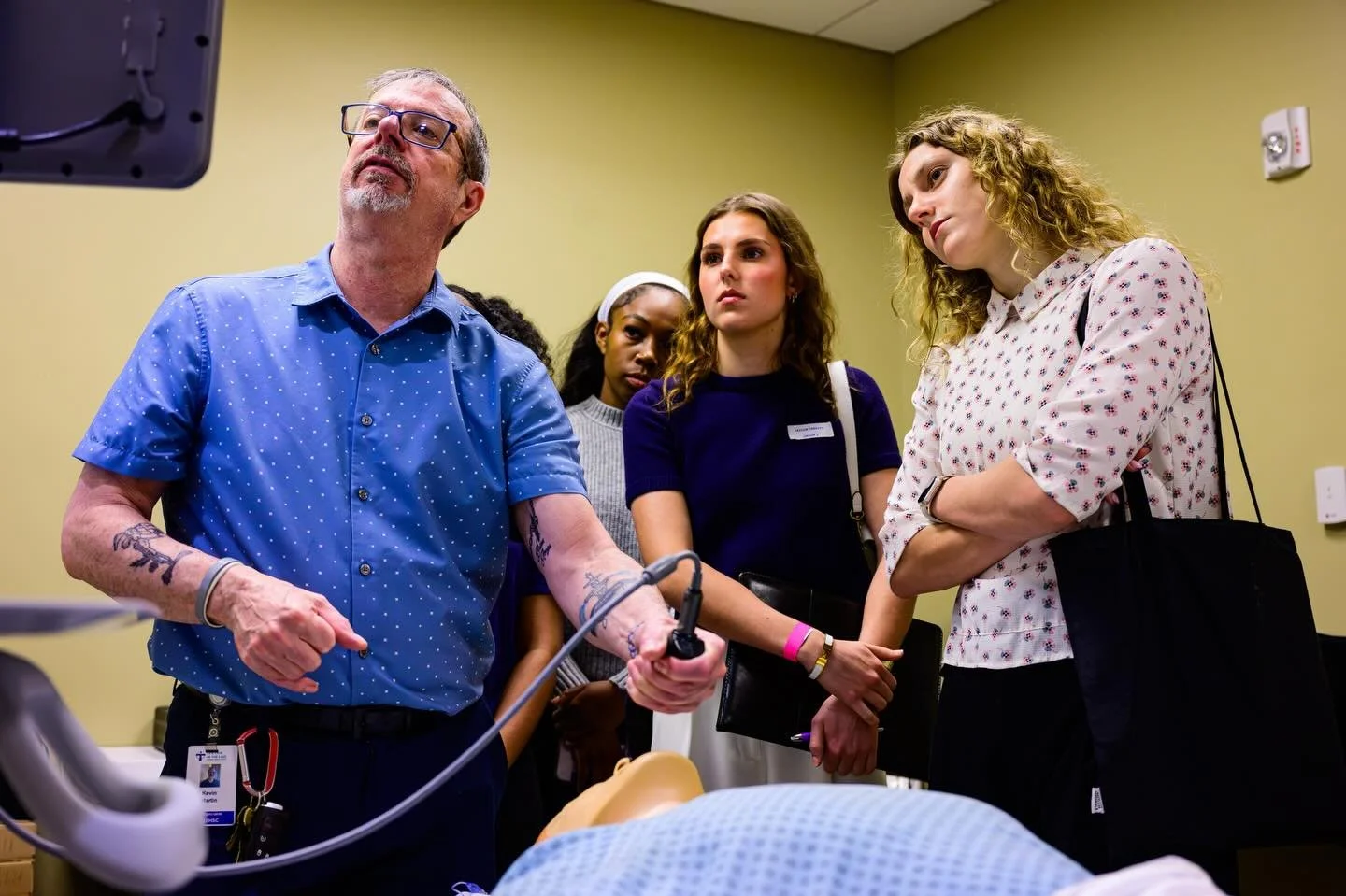 Yesterday we returned to Our Lady of the Lake for another Open House experience! Student-athletes explored clinical environments, connected with healthcare professionals, and gained hands-on experience in LSU&rsquo;s Simulation Lab.

Thank you to @ou