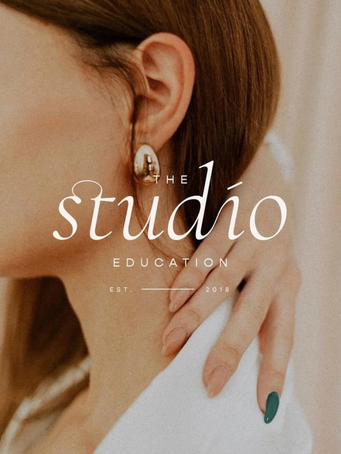 Logo Design for @thestudio_trainingacademy 🤍💅