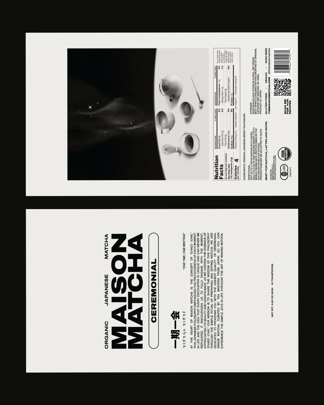 Packaging Design for @themaisonmatcha 🍵💚🌱