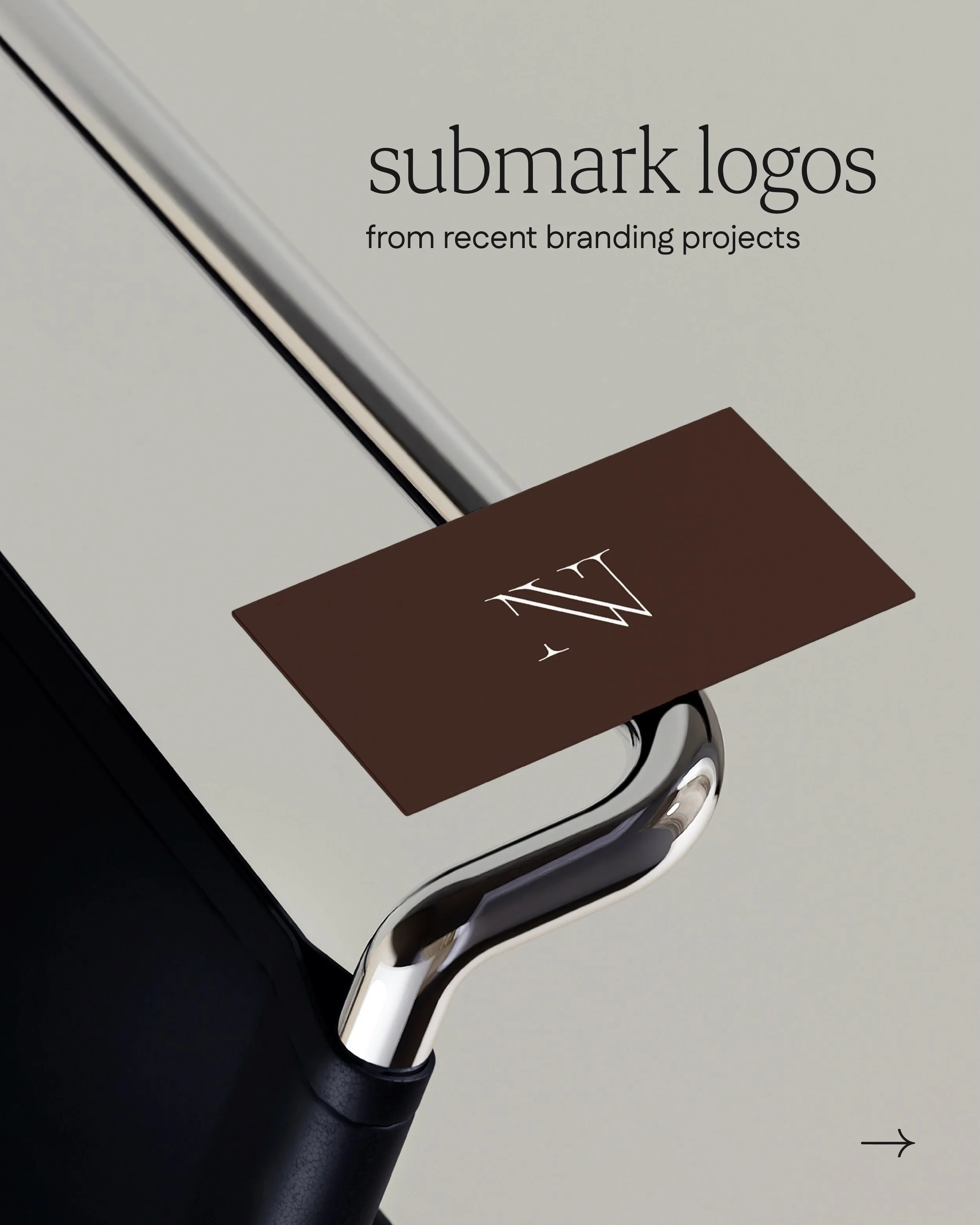 Submark Logos are a small but mighty piece of the whole brand identity. This logo variation represents the brand where the main logo cannot fit. You&rsquo;ll find these charming designs in tiny spaces such a website favicon, social profile picture, p