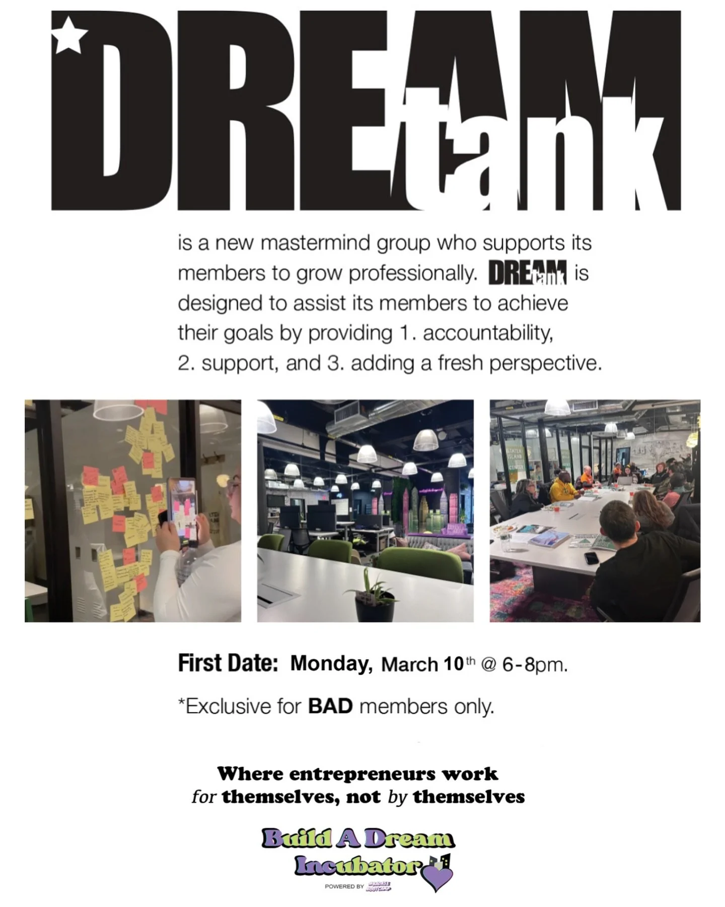 The first &ldquo;DREAMtank&rdquo; will happen this evening. I&rsquo;m excited to step into the unknown with people I haven&rsquo;t met yet and a deep desire to help and be helped. 

#playintraffic #8grape #instamoment