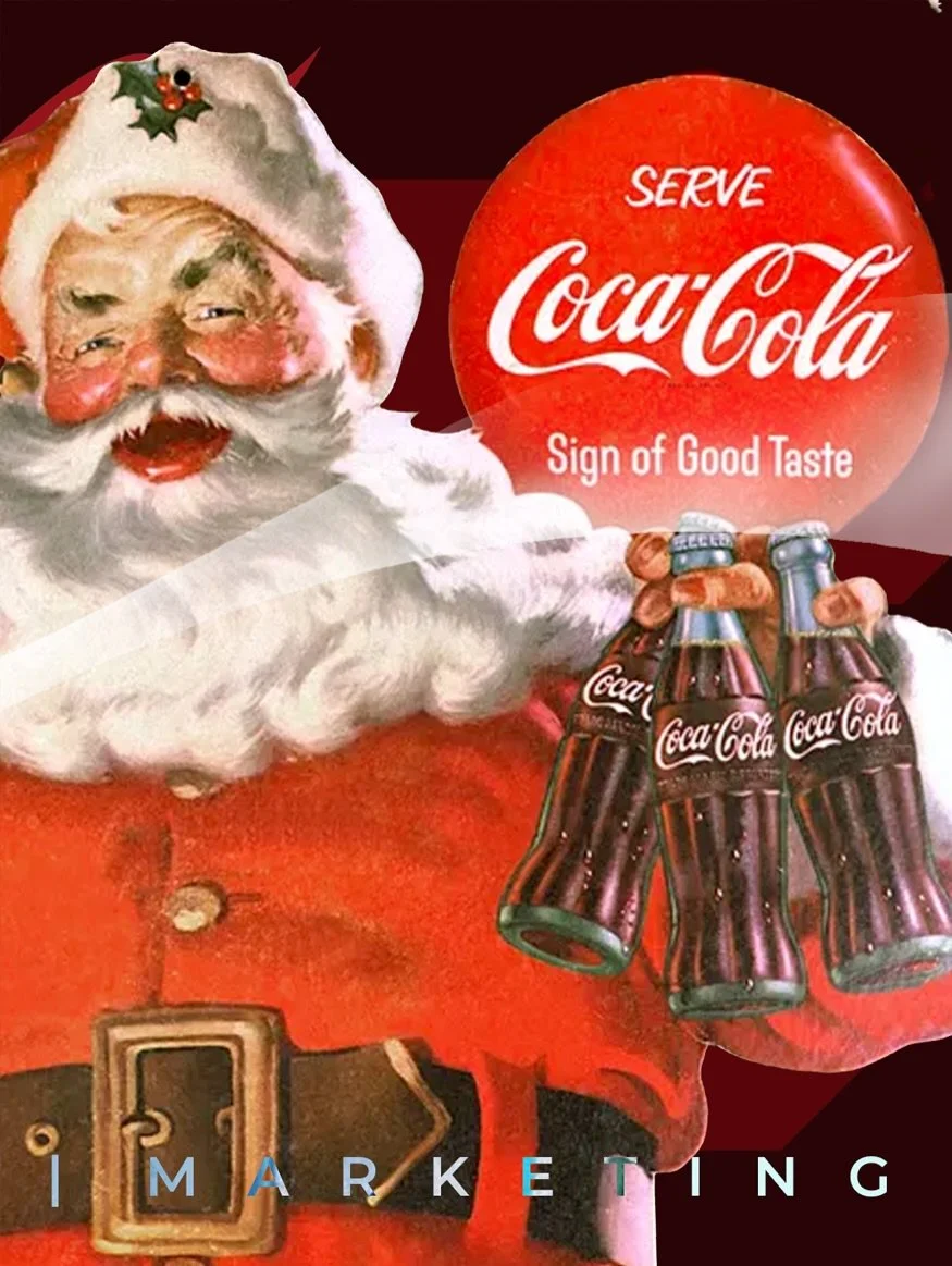 🗽

From the Coca-Cola.com website: 

 
Did Coca‑Cola create Santa Claus?
Coca‑Cola did NOT create the legend of Santa Claus. But Coca‑Cola advertising did play a big role in shaping the jolly character we know today.
Before 1931, there were many dif
