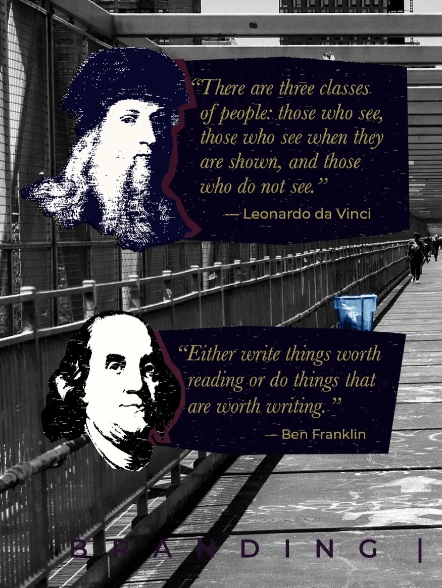 🗽

Product and Co. Naming

Company&mdash;ID Purpose 

Establishing Brand Beliefs 

Persona Perception 

Emotional Elicitation

Culture Development

Competitive Research
 &amp; Analysis

Business Model Canvas 

VALs (SRI System) 

Diffusion of Innova