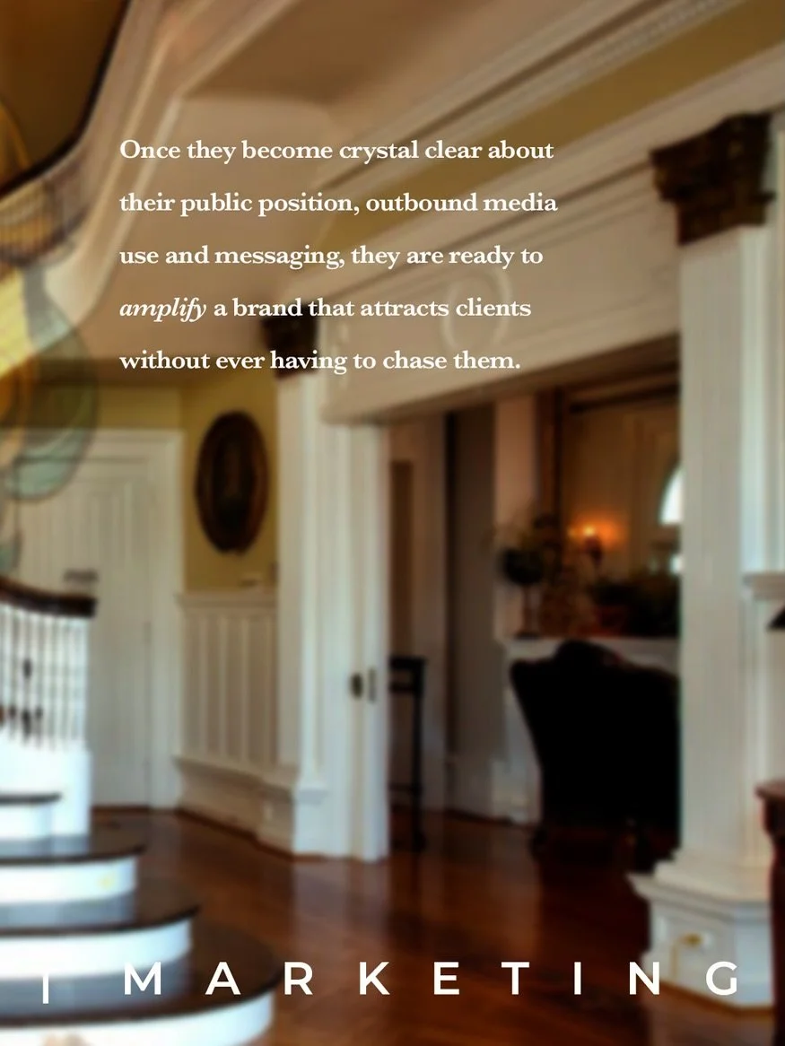 🍇

Clients &amp; Patrons sometimes want a few great marketing ideas. They firmly believe that they can
do the rest themselves. They think: &ldquo;How hard can it be? Look how much I could save.&rdquo;

That&rsquo;s perfectly fine if they know what t