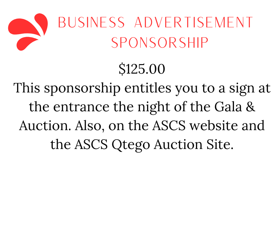Business Advertisement Sponsorship