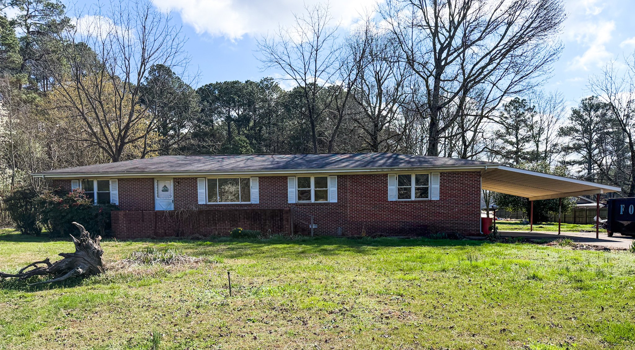 before and after exterior renovation residential to commercial