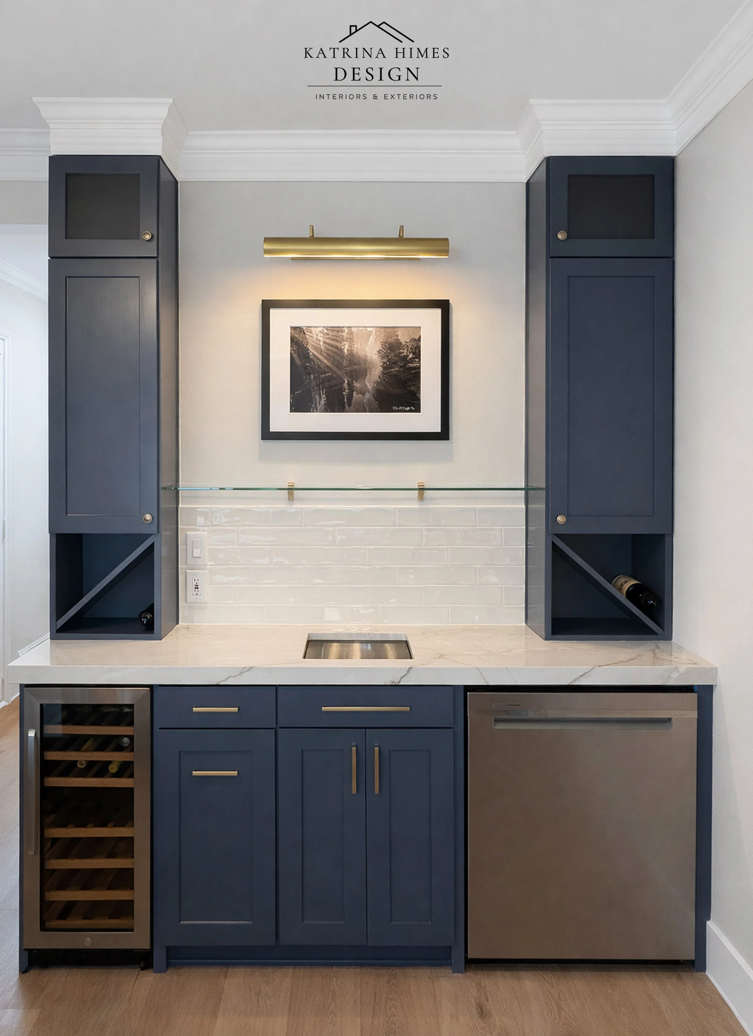 Custom Beverage Bar Design