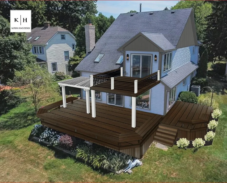 Design Rendering of proposed new deck