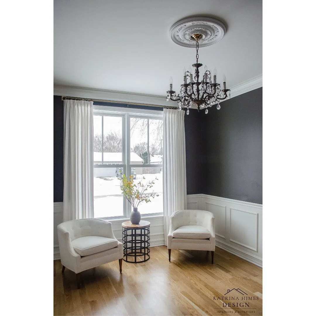 Step into a room that exudes confidence and style. Embrace the power of dark walls to create a space that is both dramatic and inviting. The rich, deep color adds a sense of sophistication and depth, making every detail pop.

Paired with unique decor