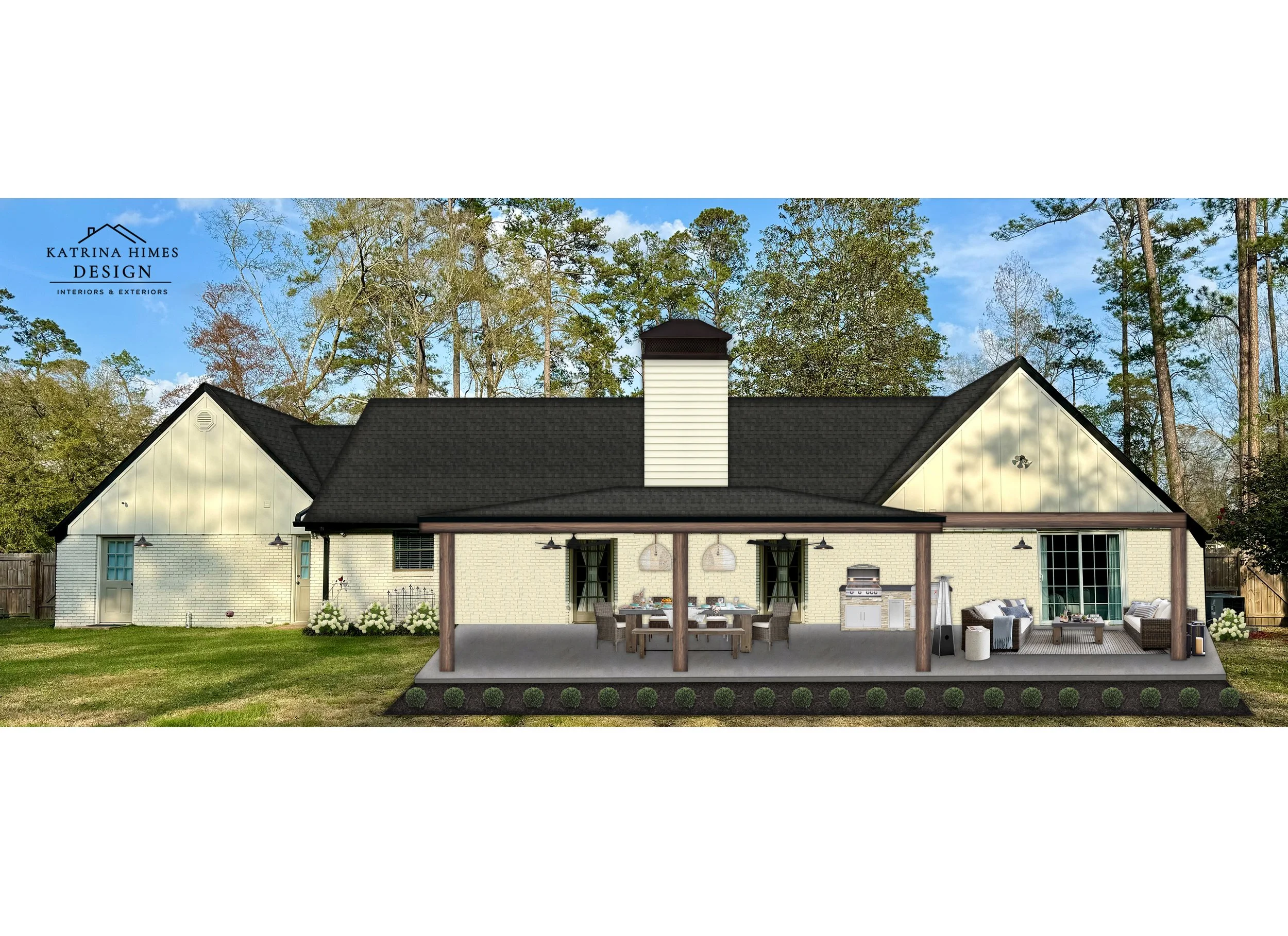 Design Rendering of Patio Addition