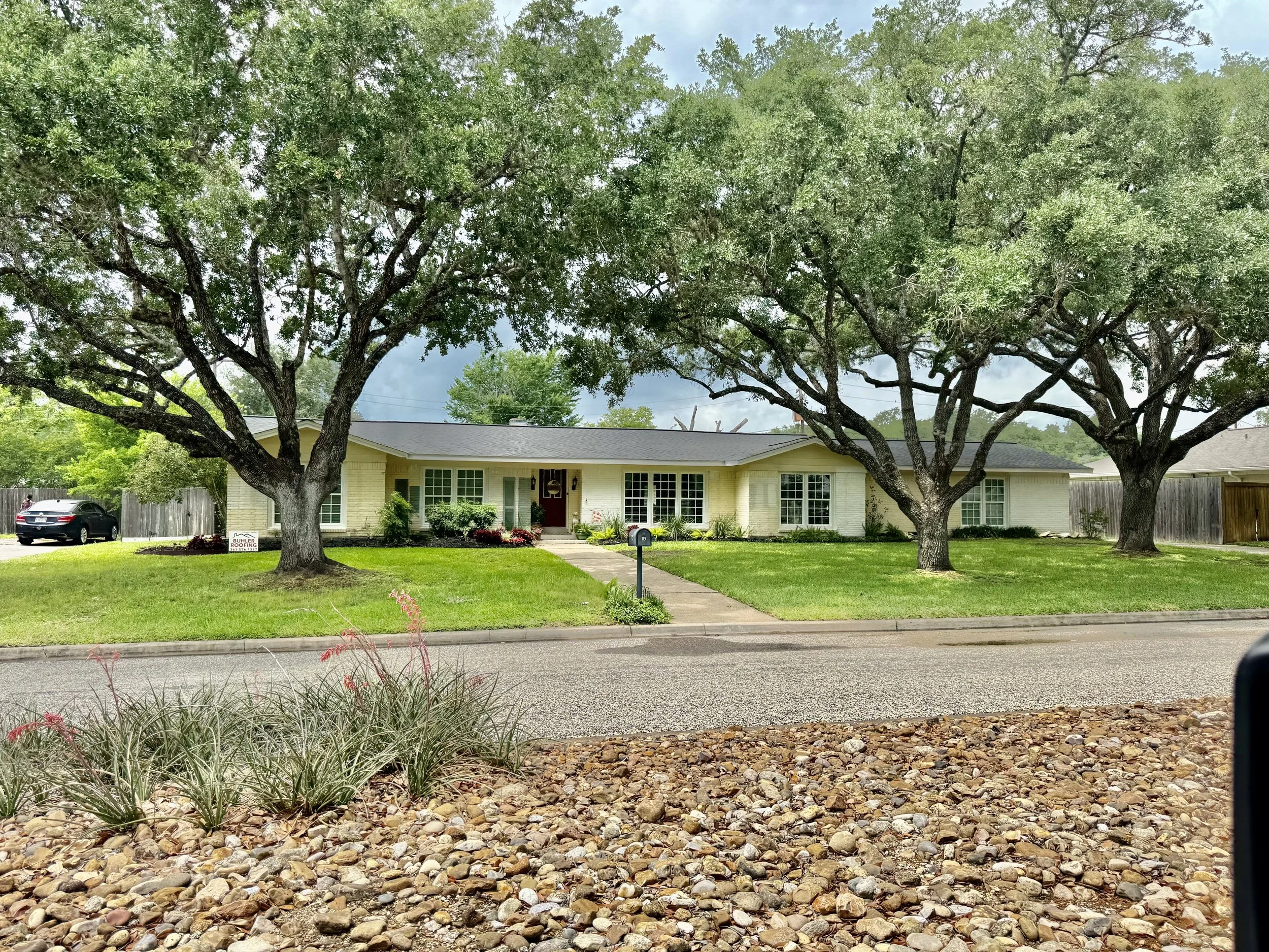 Original ranch home exterior before renovation