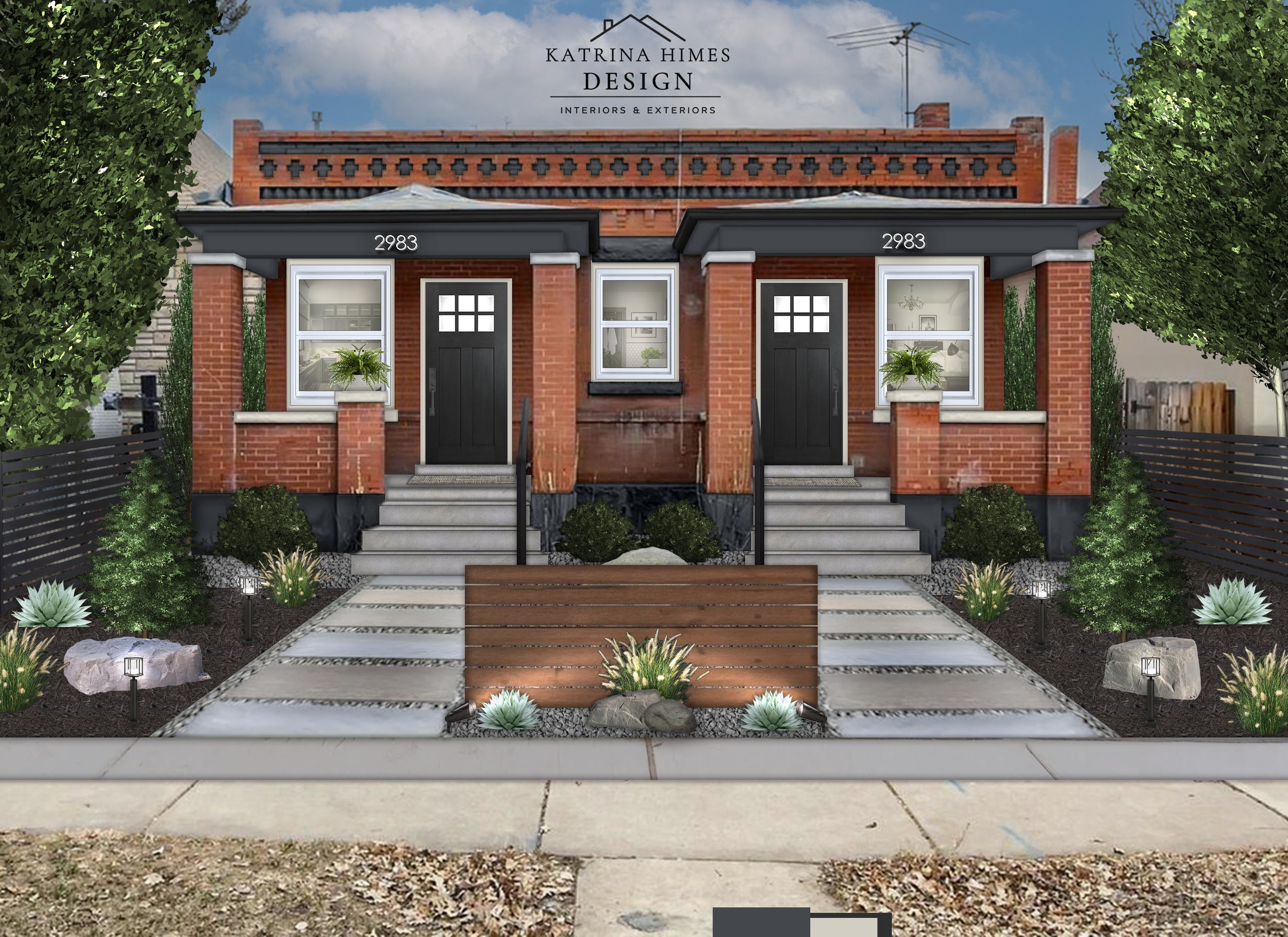 Exterior Design Rendering